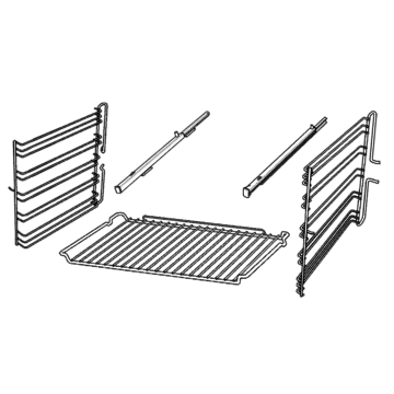 Racks + Shelf 468mm X 360mm + Slides