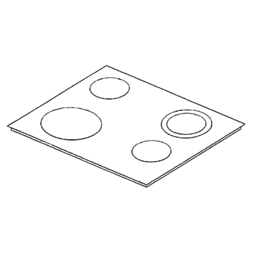 Cooktop With Frame 77p