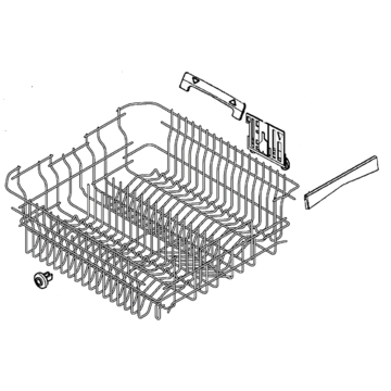 Basket Upper Includes Rollers